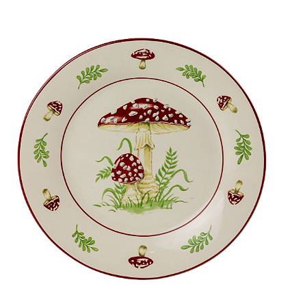 PRATOS SOBREMESA COGUMELOS