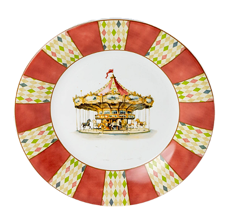 PRATOS SOBREMESA CARROSSEL