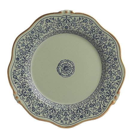 PRATOS RASOS MANDARIM VERDE