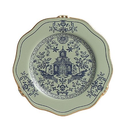 PRATOS SOBREMESA MANDARIM VERDE