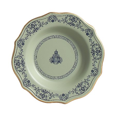 PRATOS FUNDOS MANDARIM VERDE