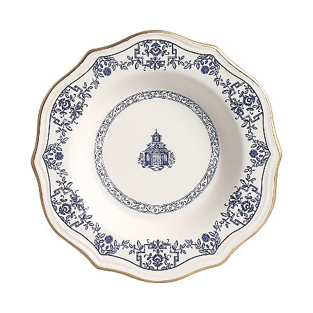 PRATOS FUNDO MANDARIM BRANCO MATTE