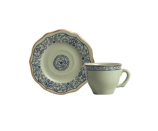 XICARAS DE CAFE MANDARIM VERDE