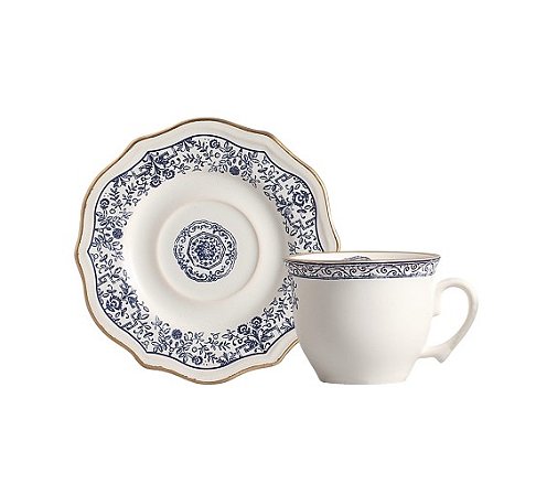 XICARAS DE CHA MANDARIM BRANCO MATTE