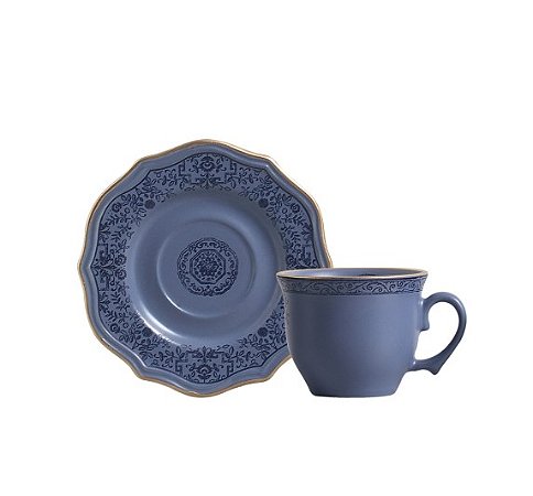 XICARAS DE CHA MANDARIM AZUL