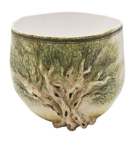 CACHEPOT GARRAFAO LINHA PUGLIA (27,5L x 30C x 23,5A