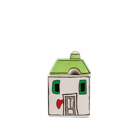 AÇUCAREIRO PORCELANA VERDE LE CASETTE