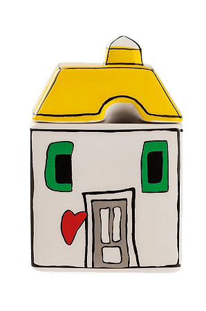 AÇUCAREIRO PORCELANA AMARELO LE CASETTE