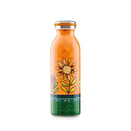 GARRAFA SQUEEZE LARANJA BELLAMORE