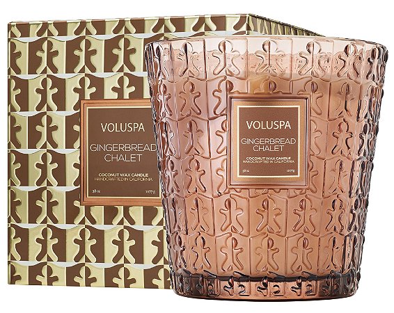 VELA VASO PEDESTAL 3 PAVIOS GINGERBREAD CHALET