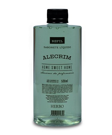 REFIL SABONETE LIQUIDO - ALECRIM - HOME SWEET HOME