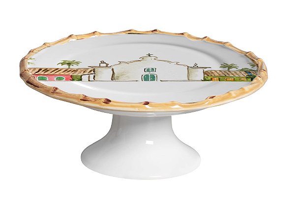 PORTA PETIT FOUR QUADRADO TRANCOSO