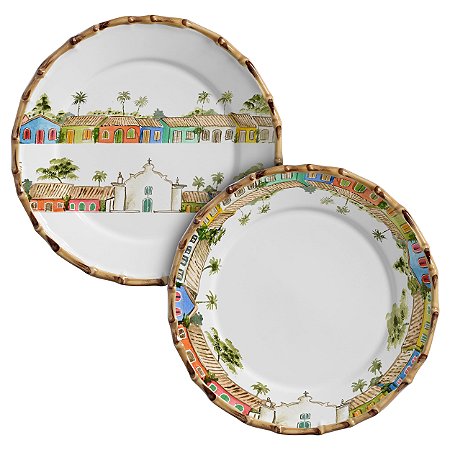 PRATOS RASOS QUADRADO TRANCOSO