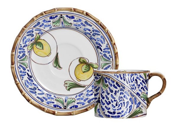 XICARAS DE CHA GROVE LEMON AMARELO