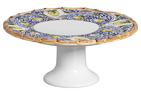 PORTA TORTA GROVE LEMON AMARELO