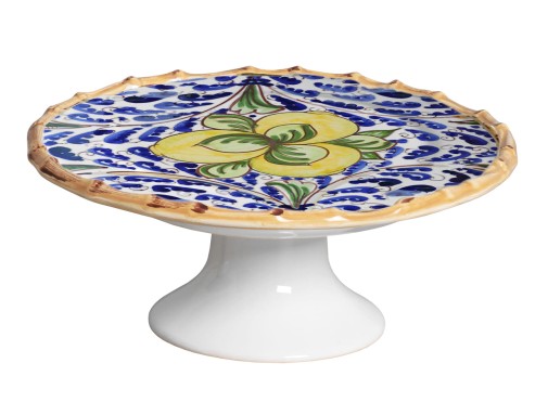 PORTA PETIT FOUR GROVE LEMON AMARELO