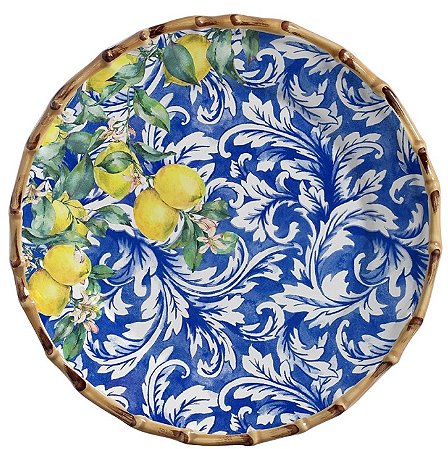 PRATO RASO LIMONCELLO FUNDO AZUL