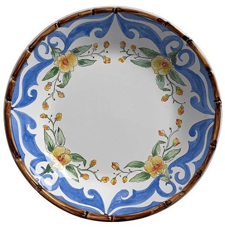 BOWL COUP PARROT PARADISE FLORES