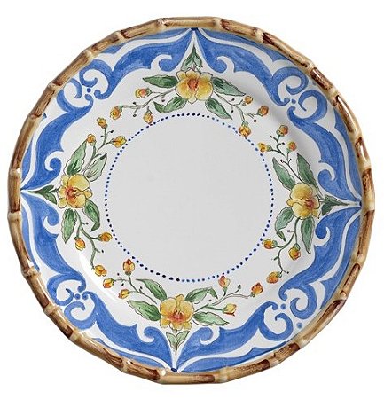 PRATOS SOBREMESA PARROT PARADISE FLORES