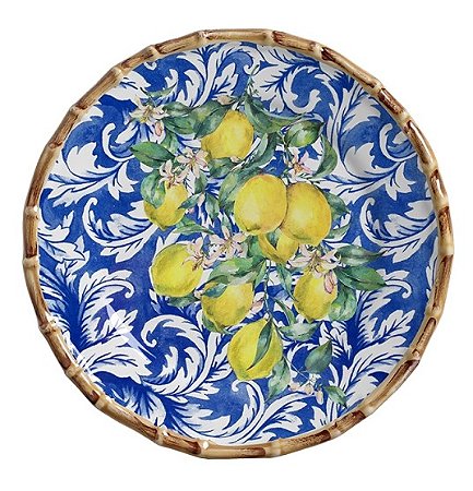 PRATOS SOBREMESA LIMONCELLO FUNDO AZUL