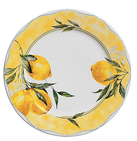 PRATOS SOBREMESA CITRON