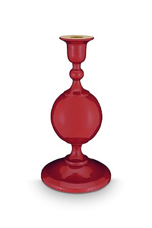 Castiçal 24 Sphere Vermelho Escuro - Home Accessories