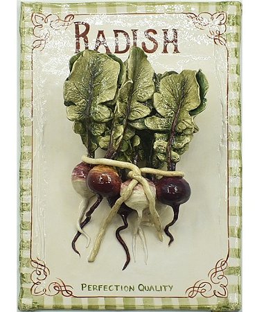 PLACA RADISH G