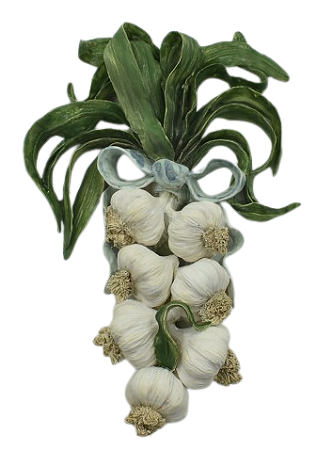 RESTIA DE ALHO COM LAÇO LISTRADO