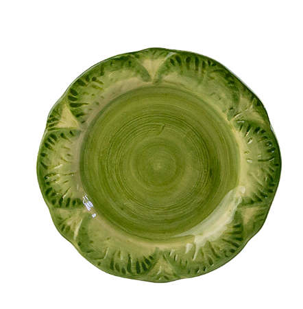 PRATOS SOBREMESA FOLHA CABBAGE