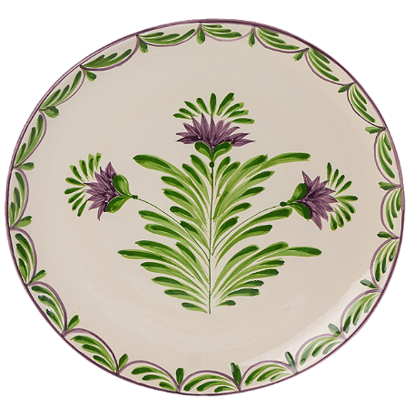 PRATOS JANTAR FLOR DE ALCACHOFRA