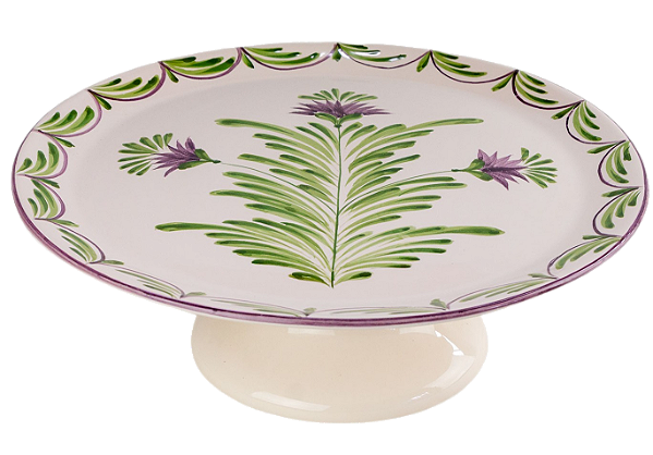 PORTA TORTA FLOR DE ALCACHOFRA