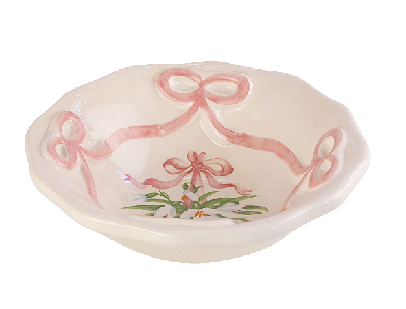 BOWL LAÇO CHARLOTTE ROSA