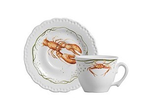XICARAS DE CHÁ LAGOSTA