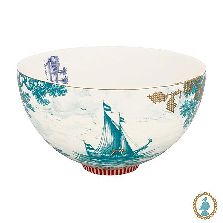 Tigela 18 Boat Azul - Heritage