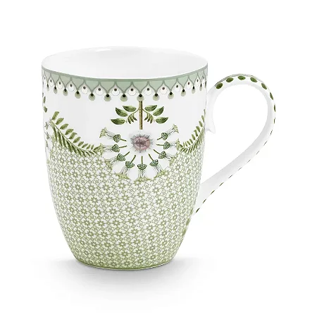 Caneca Grande Tiles Verde Claro - Lily&Lotus