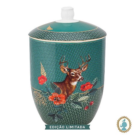 Pote Deer Verde - Winter Wonderland