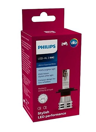 Lâmpada Led - HL H4 - UND - Phlips