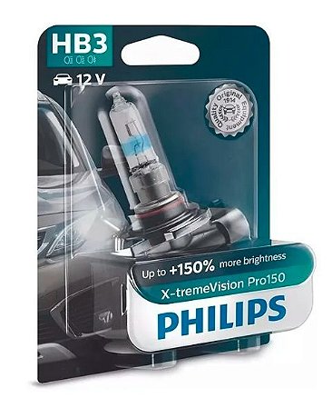 Lâmpada X-Treme Vision Pro 150 HB3 - UND - Philips