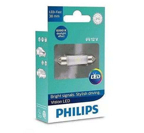 LÂMPADA LED VISION FEST 38MM 6000K - UND - PHILIPS