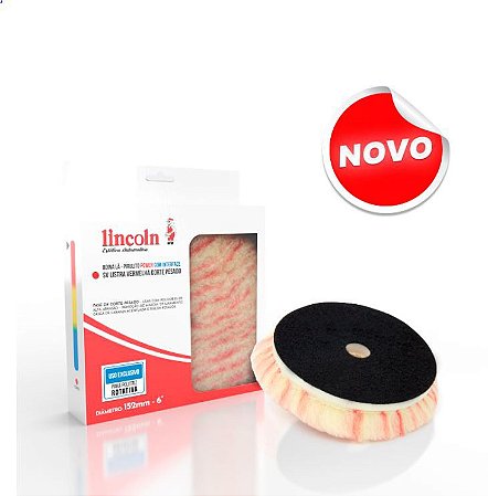 Boina Sv 6" Corte Pesado Power (Vermelha) Com Interface - Lincoln