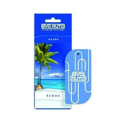 Aromatizante Automotivo Folha - Acqua - UND - Evo Auto