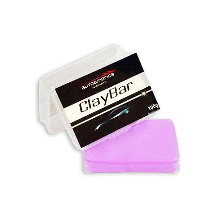 Clay Bar Abrasividade Média 100g - Autoamerica