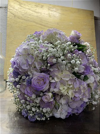Buquê noiva Lilás