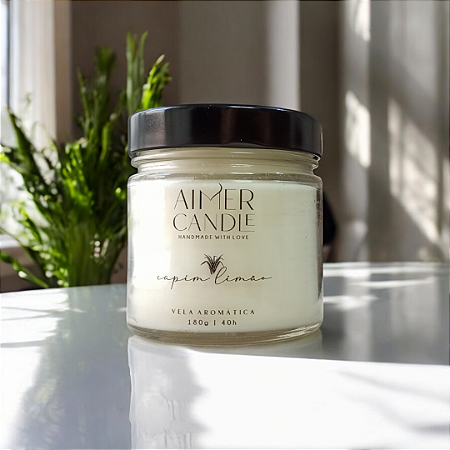 Vela Capim-limão Classique 180g