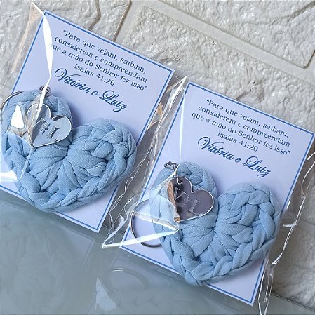 Chaveiros para Casamento (50 Peças)