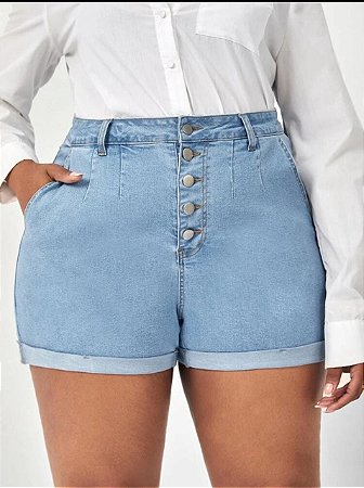 Short Jeans Plus Size