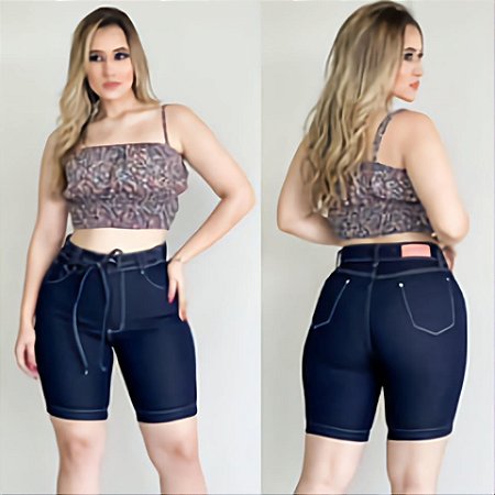 Bermuda Jeans Comprida
