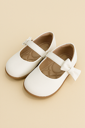 Sapato boneca branco
