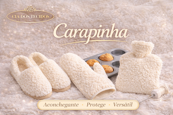 Tecido Carapinha (Lã de Ovelha) – Maciez, Conforto e Isolamento Térmico