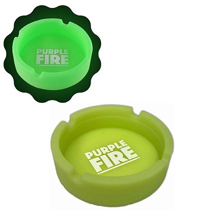 Cinzeiro de Silicone Purple Fire Neon
